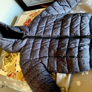 grey toddler puffer coat size 3T